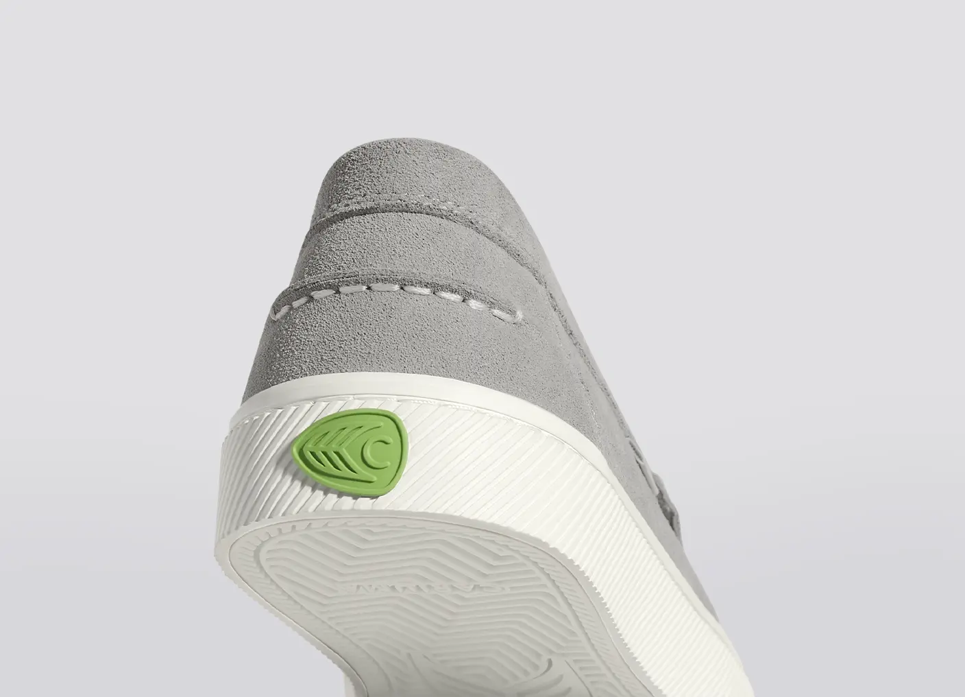 CAJU Loafer Light Grey Suede - Image 6