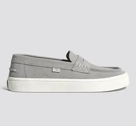 CAJU Loafer Light Grey Suede - Image 9