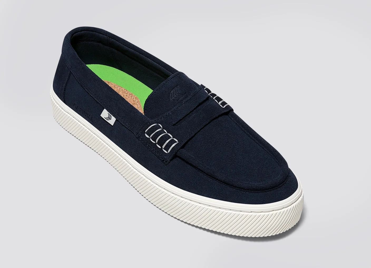 CAJU Loafer Navy Suede - Image 4