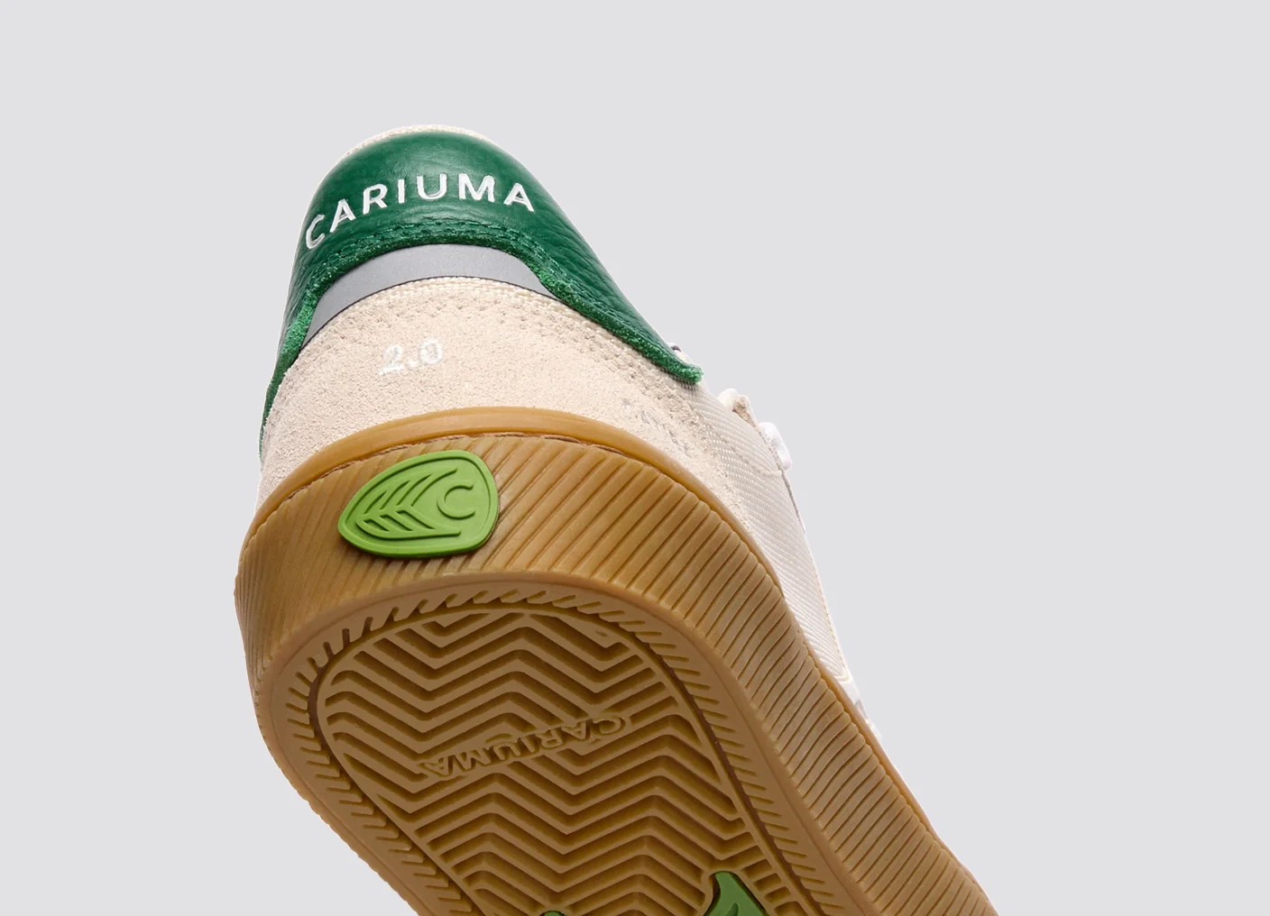 CATIBA PRO 2.0 Plaza Taupe Suede and Cordura Ivory Logo Sneaker - Image 6