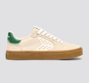 CATIBA PRO 2.0 Plaza Taupe Suede and Cordura Ivory Logo Sneaker - Image 9