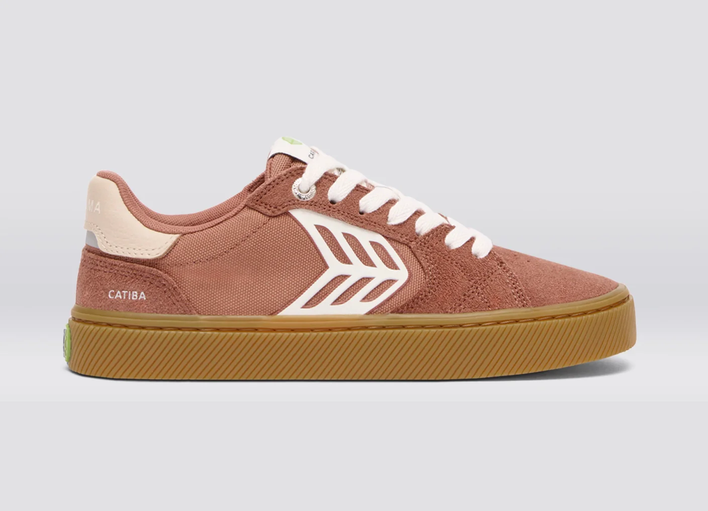 CATIBA PRO 2.0 Plaza Taupe Suede and Cordura Ivory Logo Sneaker - Image 3