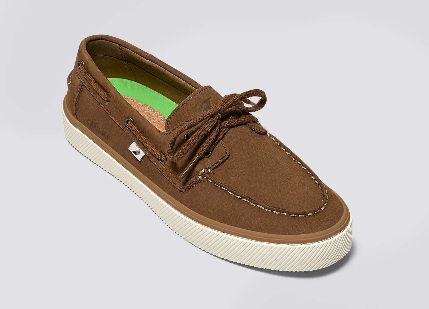 Mare Boat Shoe Mocha Nubuck - Image 4