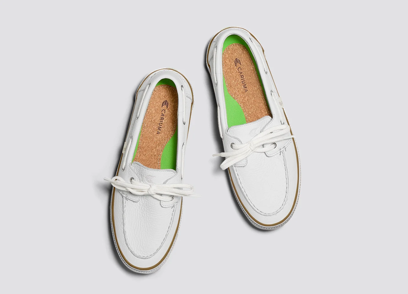 Mare Boat Shoe White Premium Leather - Image 7