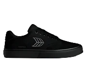 NAIOCA PRO All Black Suede and Canvas Ash Grey Logo Sneaker - Image 11
