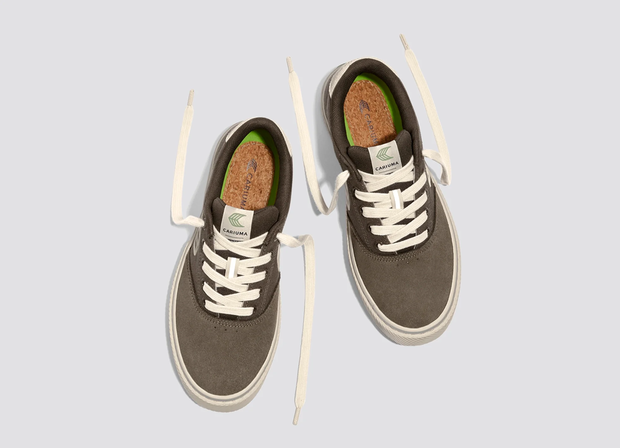 NAIOCA PRO Black Suede and Canvas Ivory Logo Sneaker - Image 6