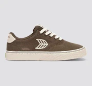 NAIOCA PRO Black Suede and Canvas Ivory Logo Sneaker - Image 7