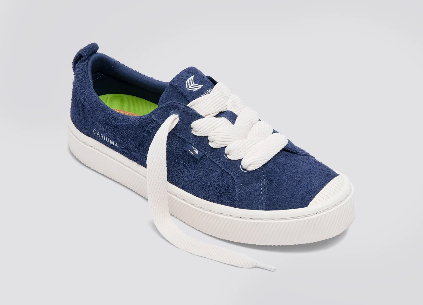 OCA Low Lemonade Yellow Hairy Suede Sneaker - Image 4
