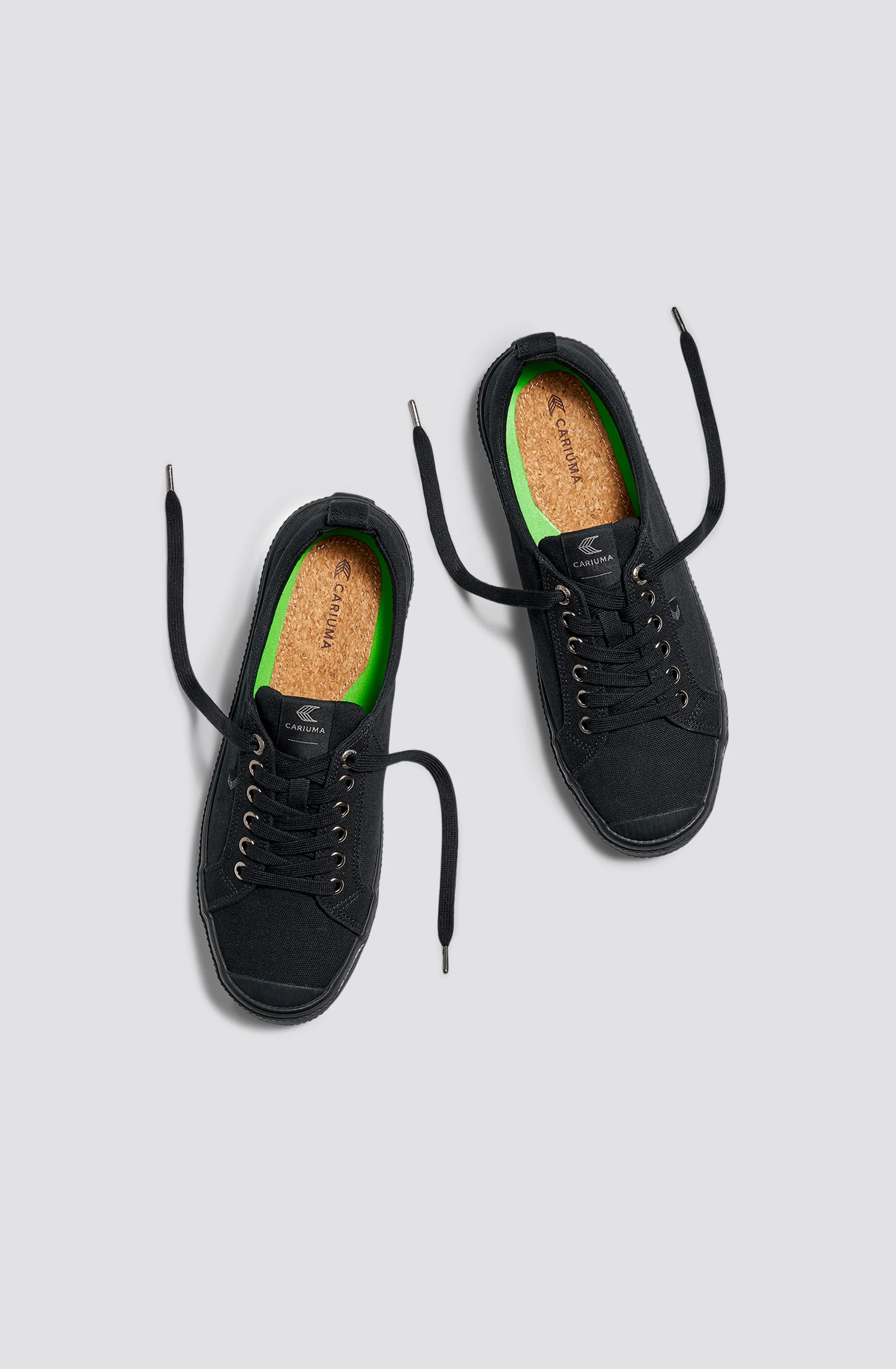OCA Low All Black Canvas Sneaker - Image 13
