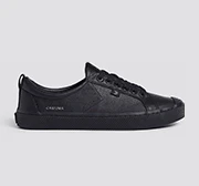 OCA Low All Black Premium Leather Sneaker - Image 8