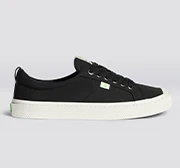 OCA Low Black Canvas Sneaker - Image 11