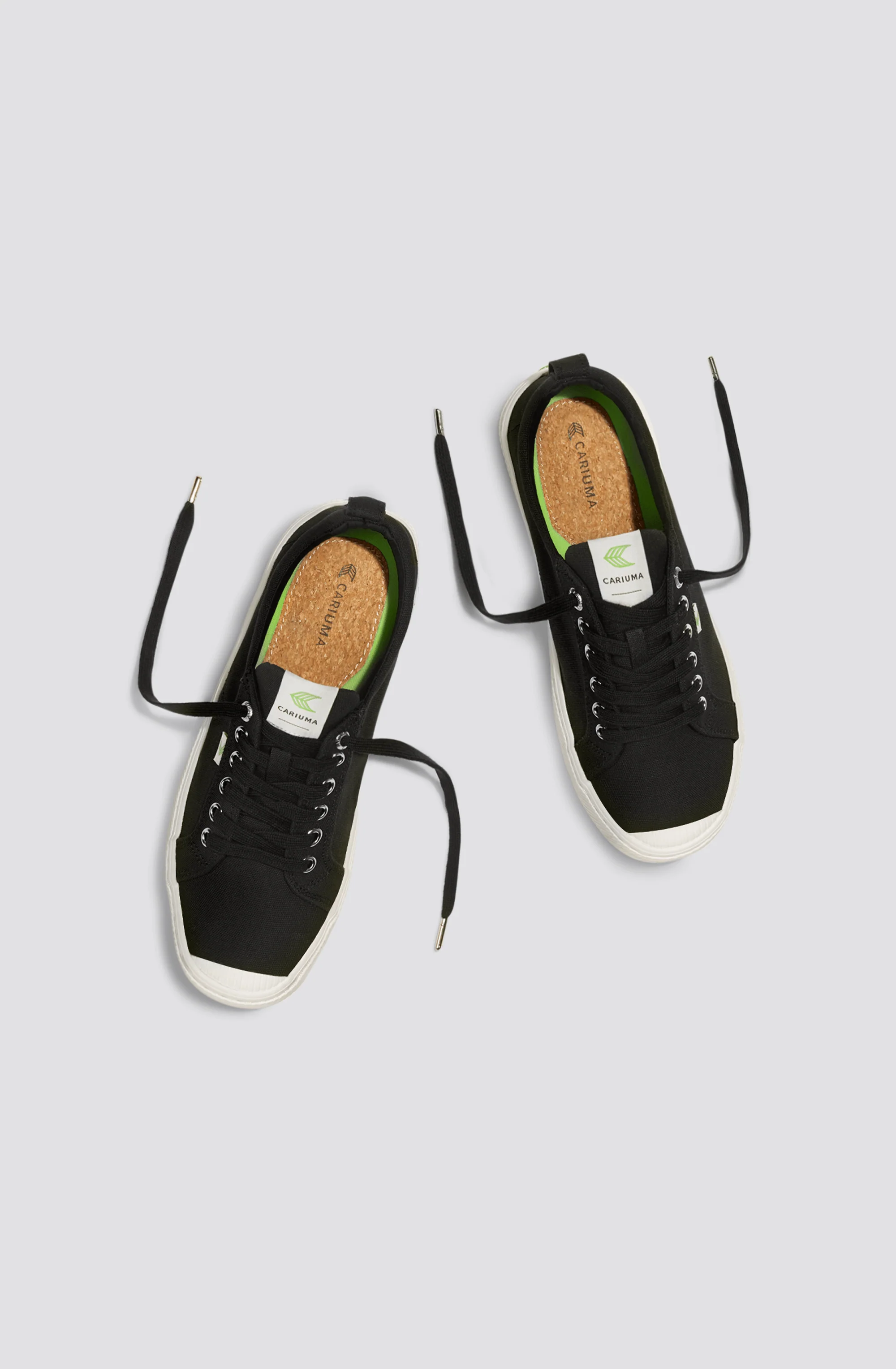 OCA Low Black Canvas Sneaker - Image 13