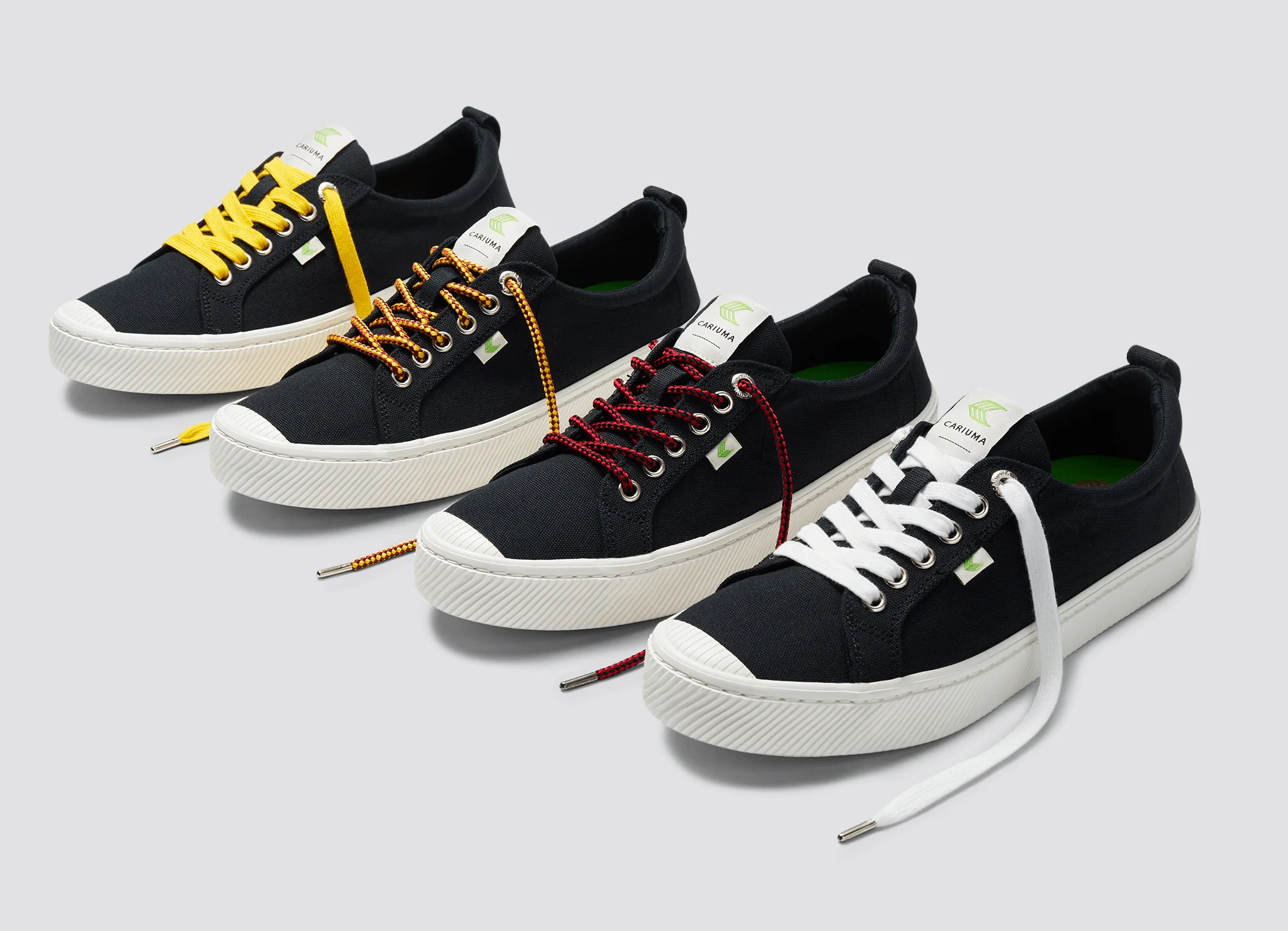 OCA Low Black Canvas Sneaker - Image 4