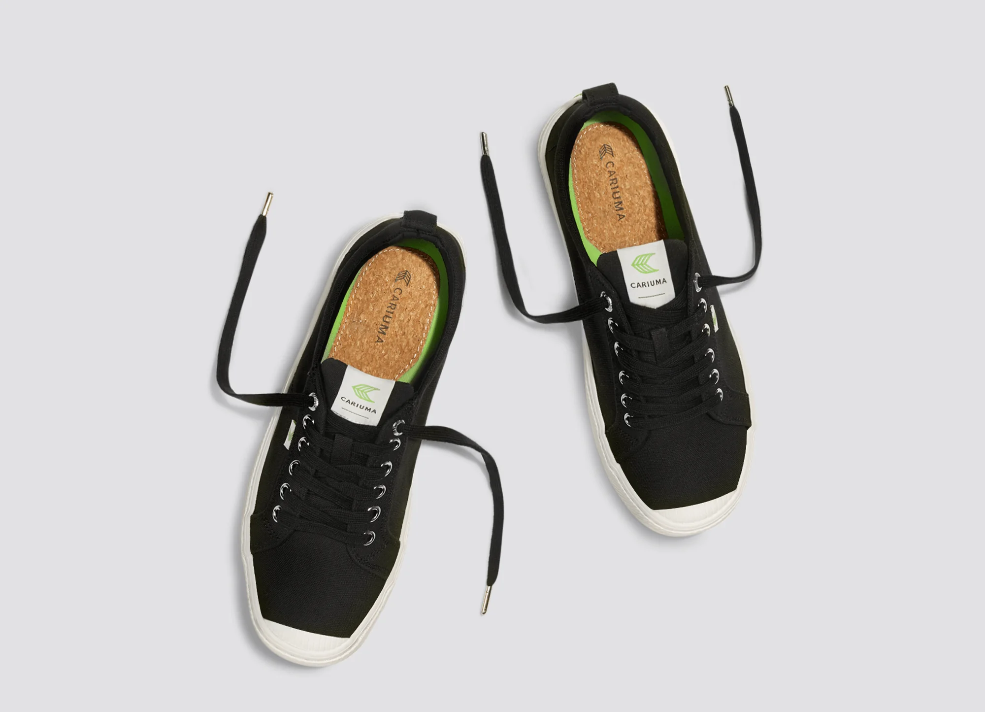 OCA Low Black Canvas Sneaker - Image 9