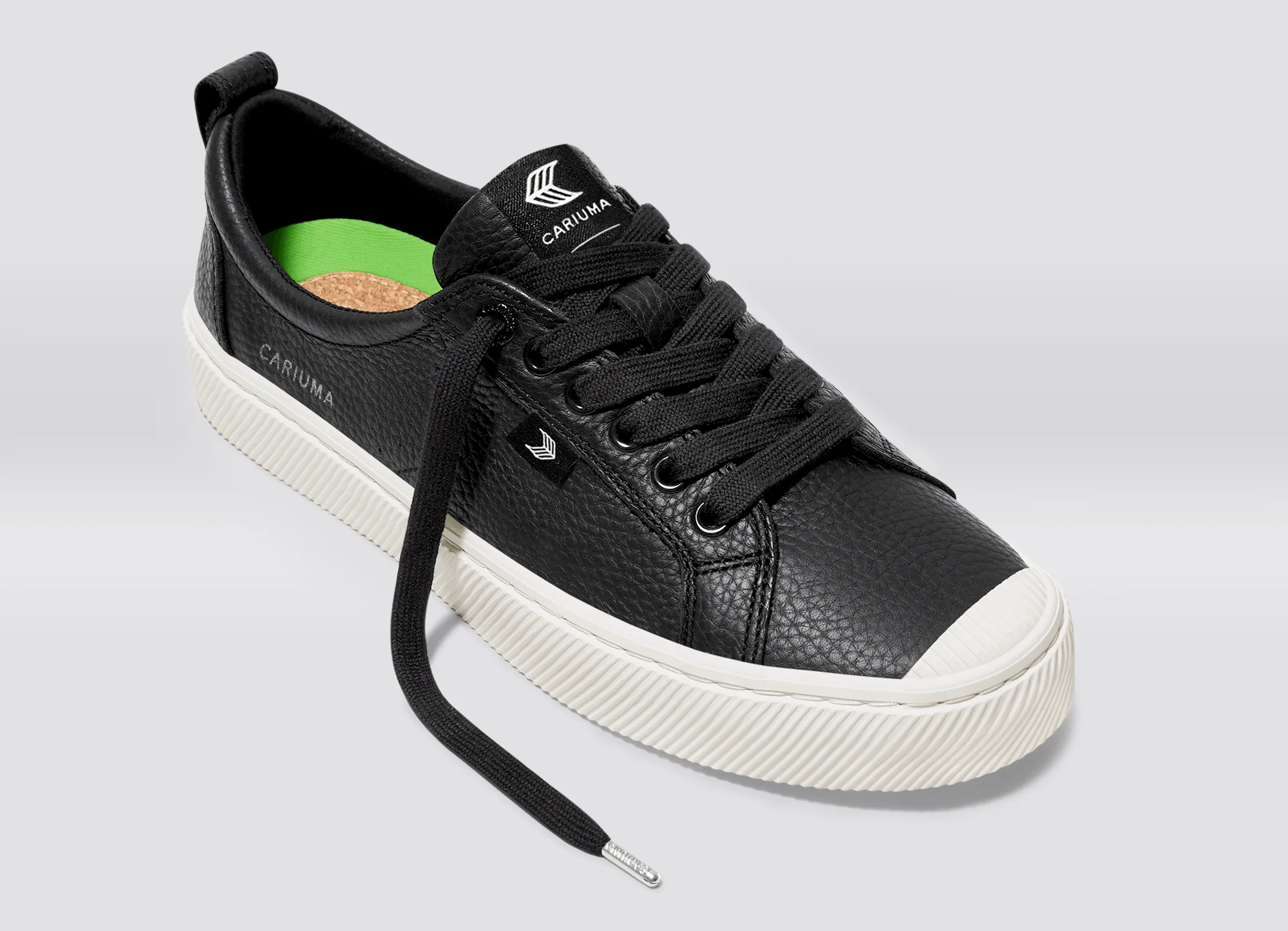 OCA Low Baskets en cuir premium noir - Image 4