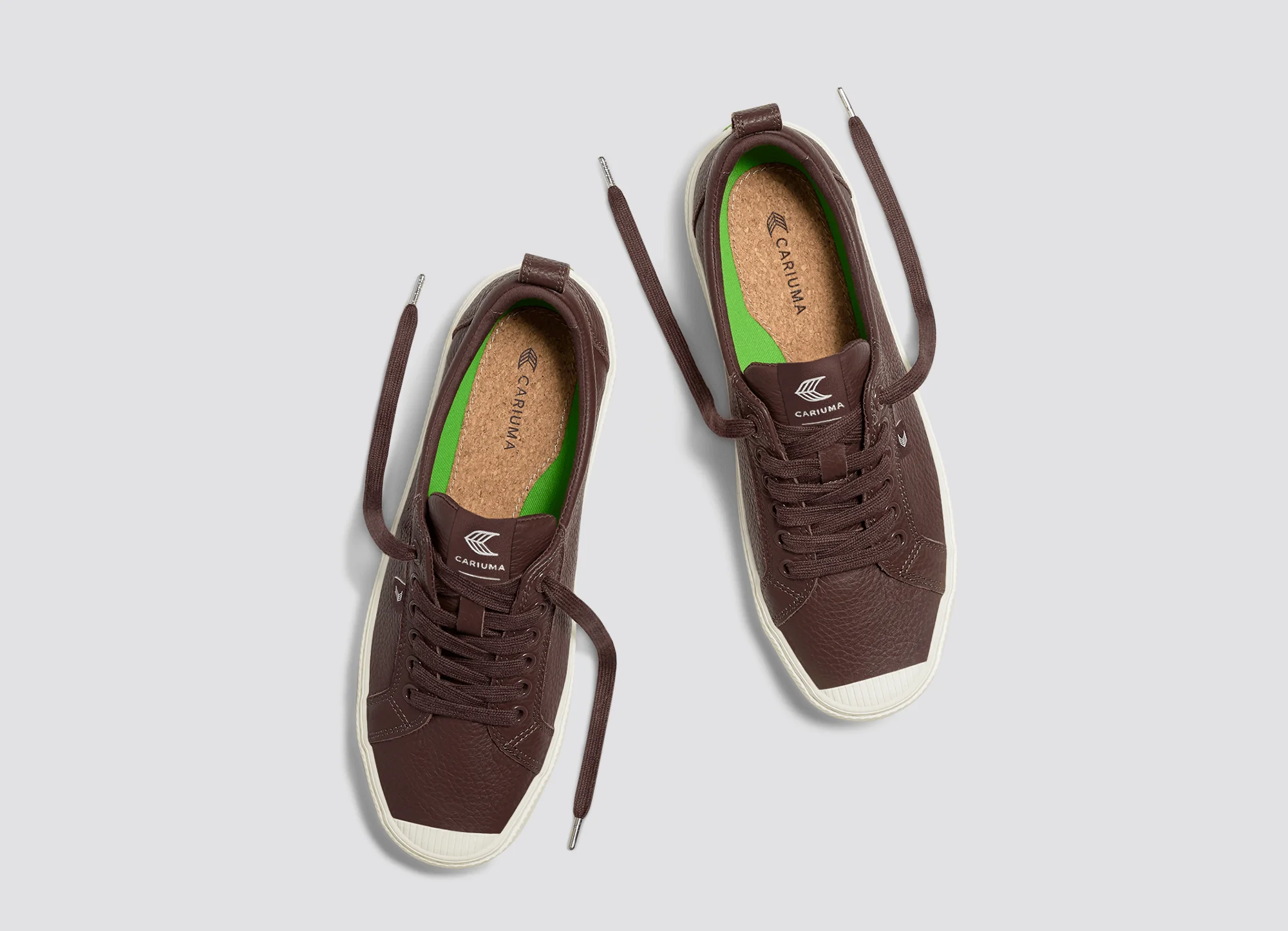 OCA Low Brown Premium Leather Sneaker - Image 8