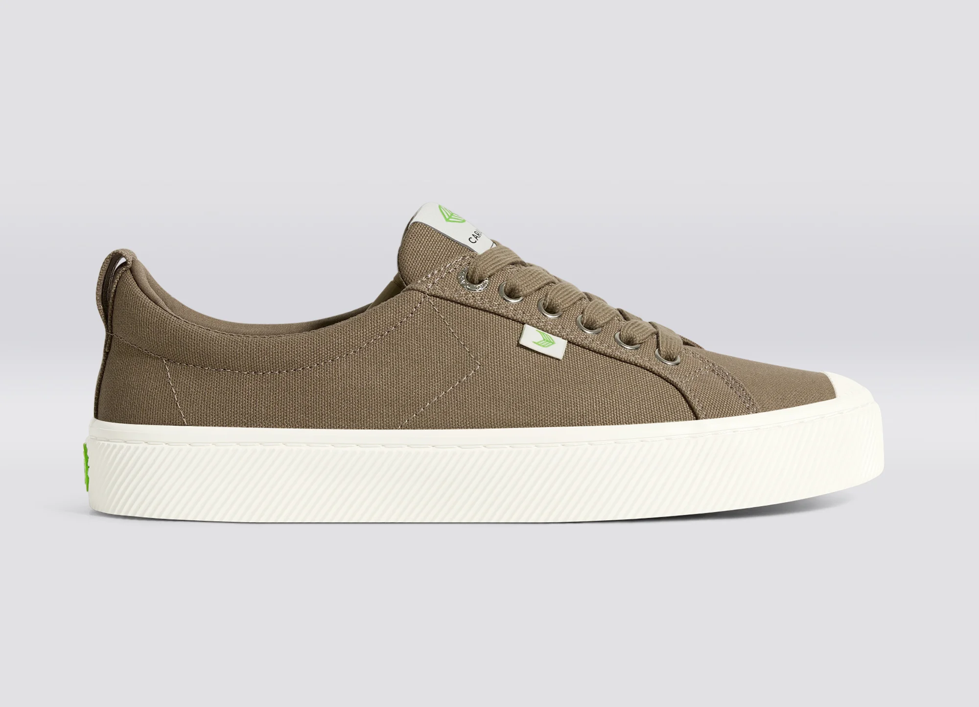 OCA Low Burnt Sand Canvas Sneaker - Image 3