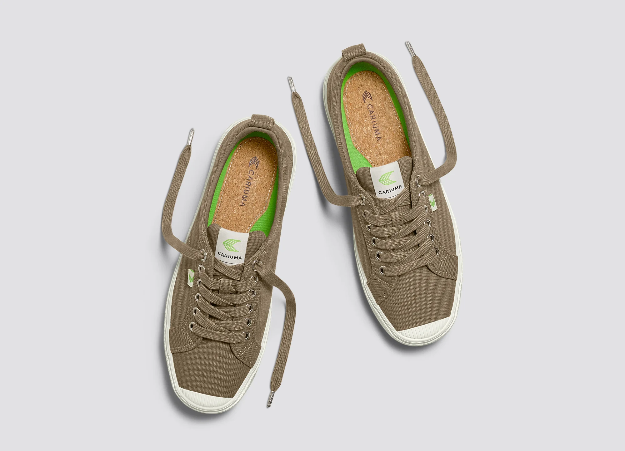 OCA Low Burnt Sand Canvas Sneaker - Image 6