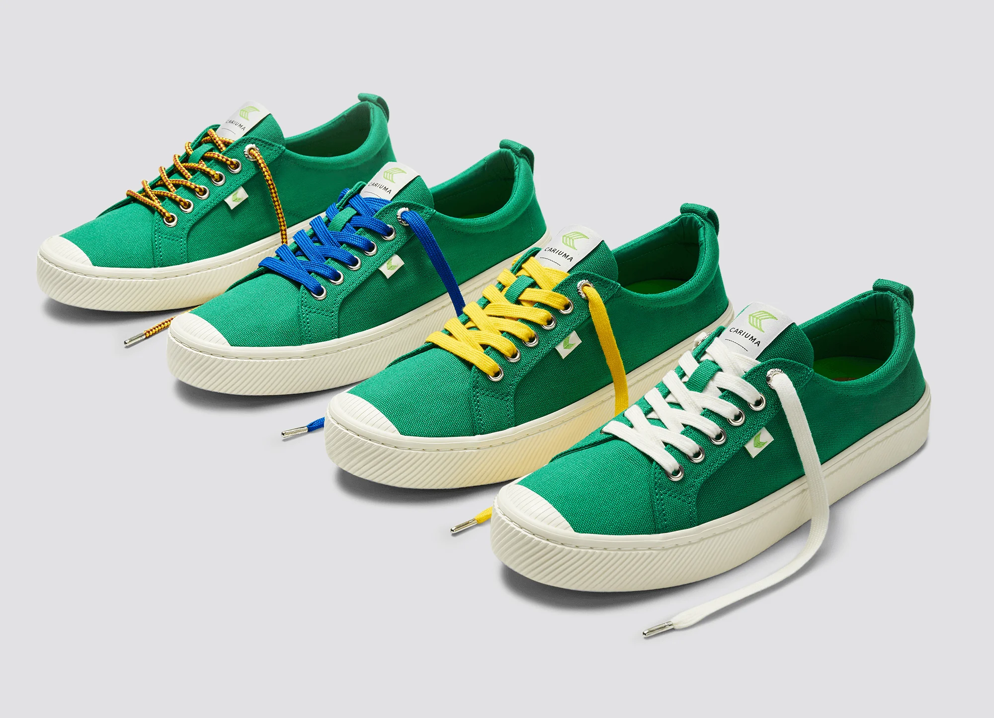OCA Low Green Canvas Sneaker - Image 4