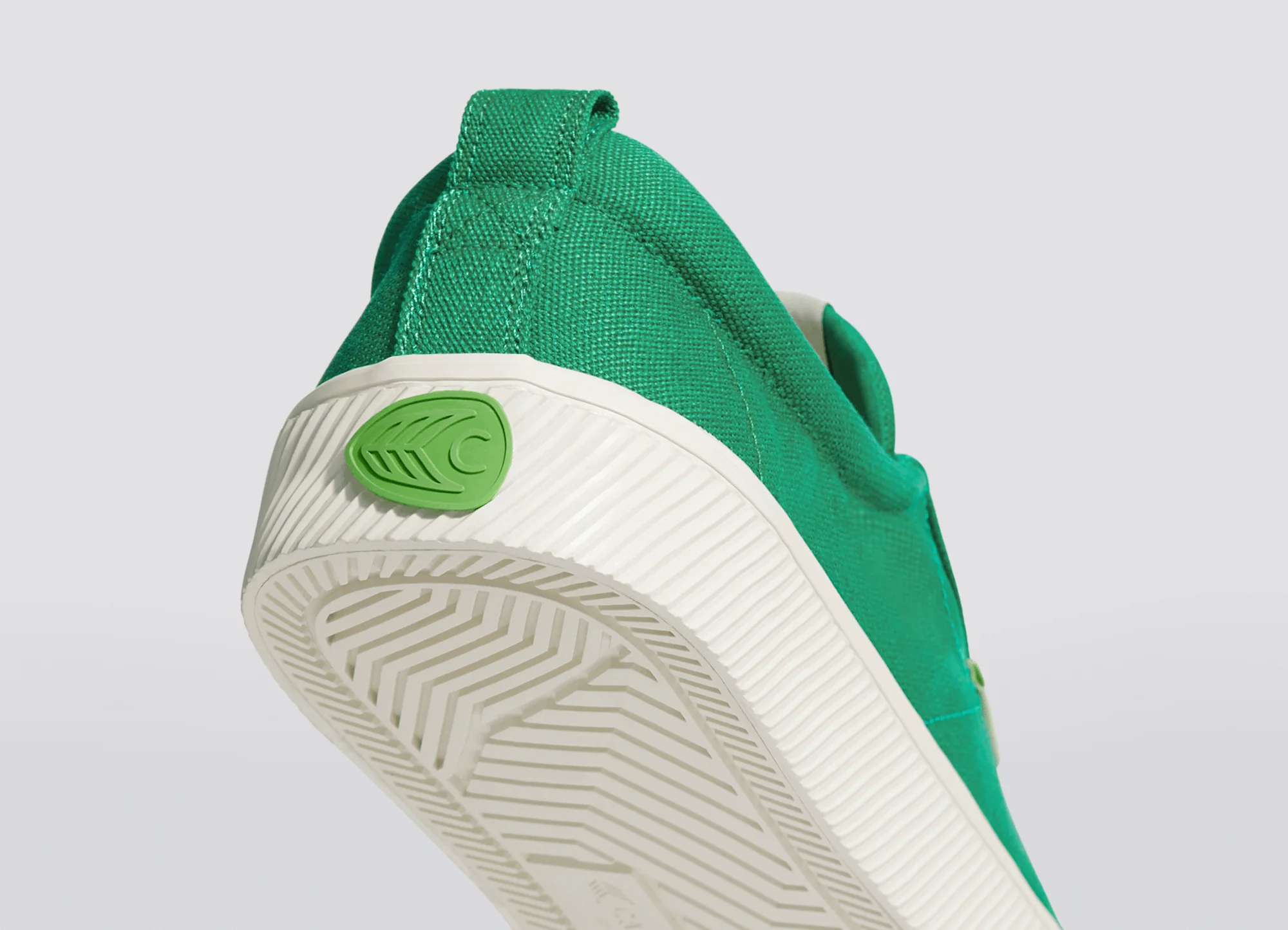 OCA Low Green Canvas Sneaker - Image 8