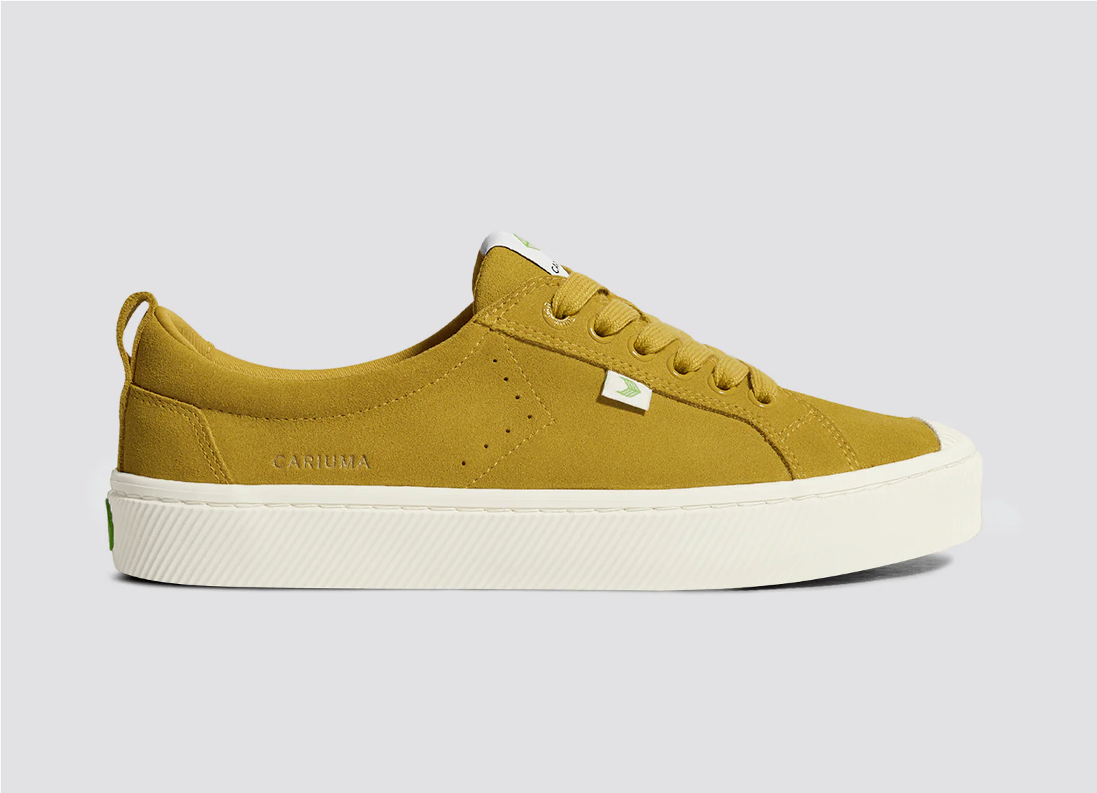 OCA Low Lemon Curry Suede Sneaker - Image 3