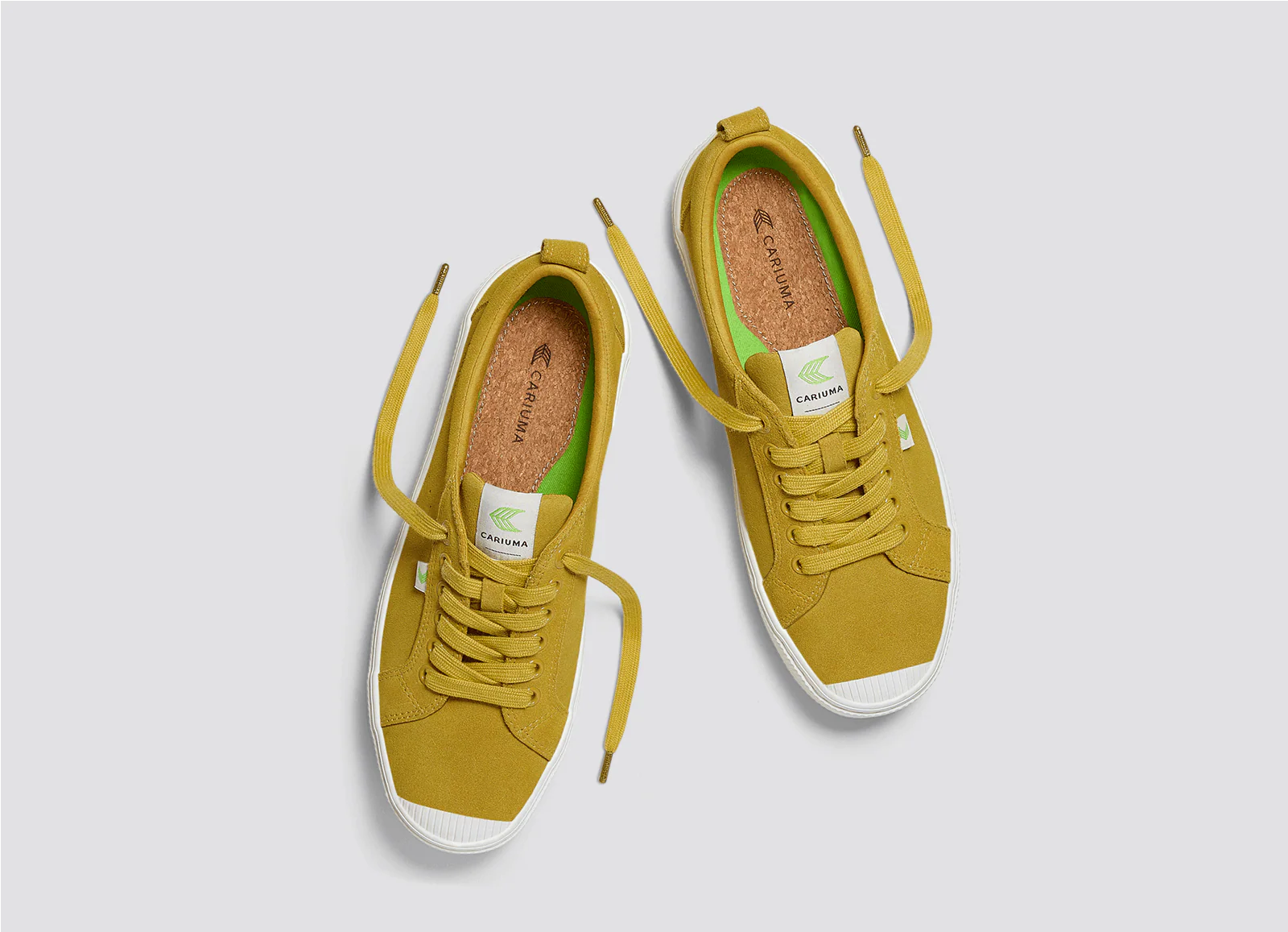 OCA Low Lemon Curry Suede Sneaker - Image 7