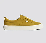 OCA Low Lemon Curry Suede Sneaker - Image 9