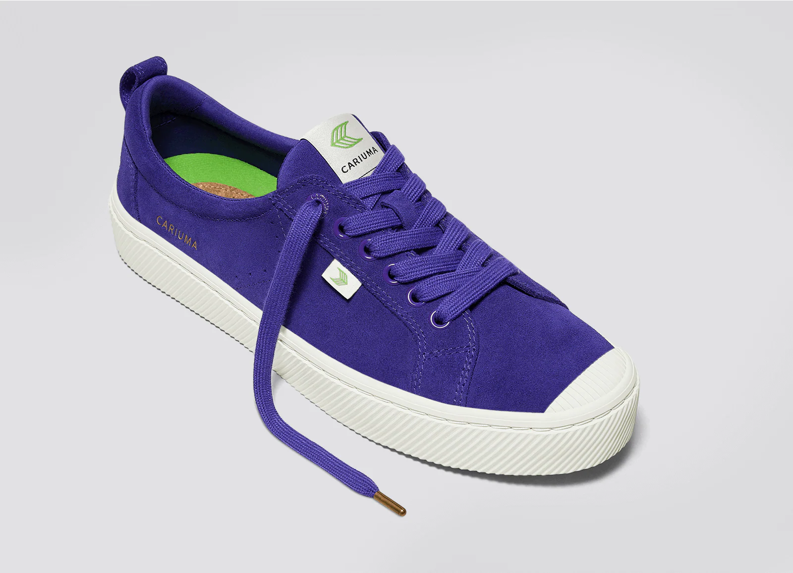 OCA Low Liberty Purple Suede Sneaker - Image 4