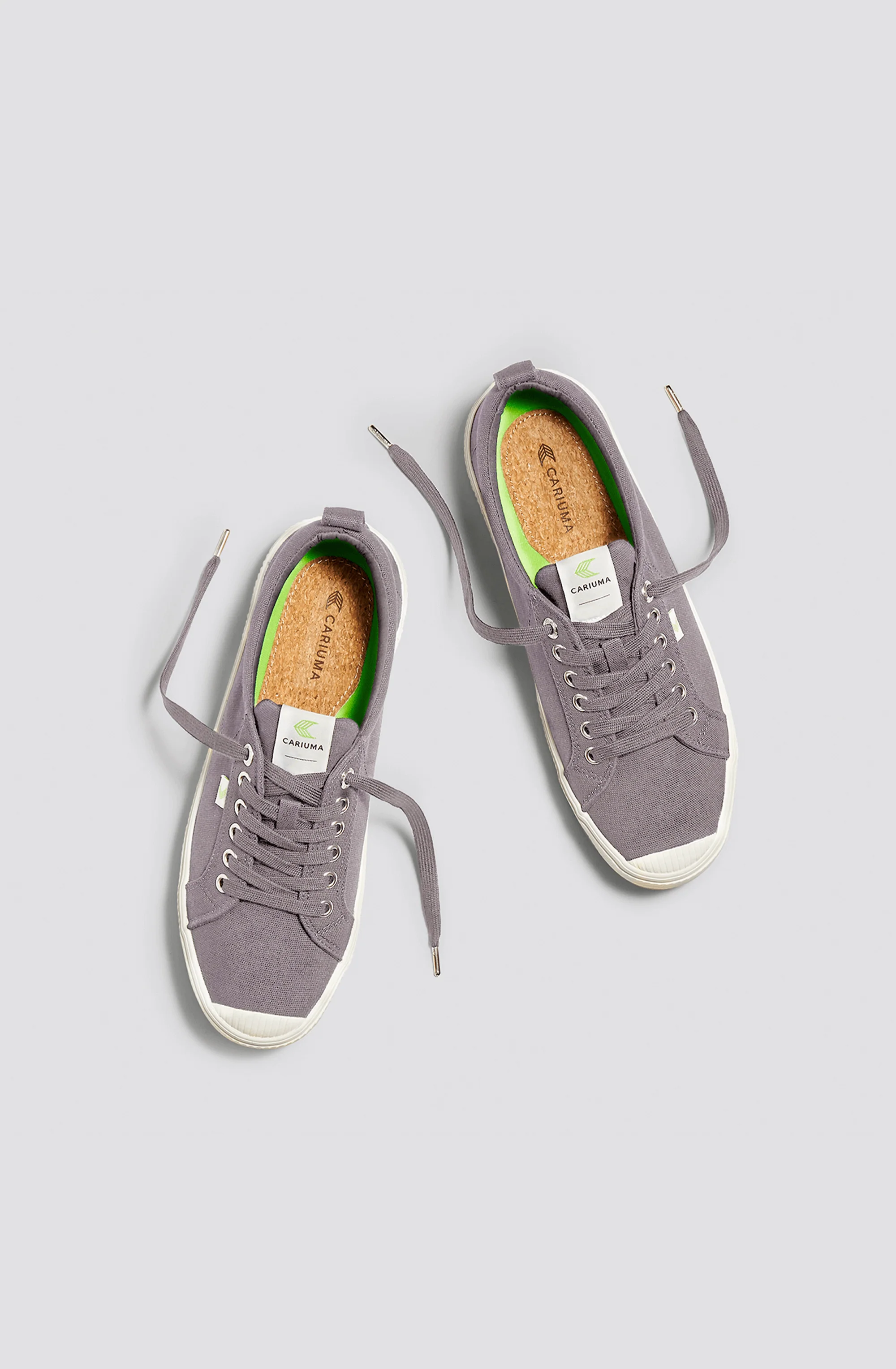OCA Low Mystic Grey Canvas Sneaker - Image 13