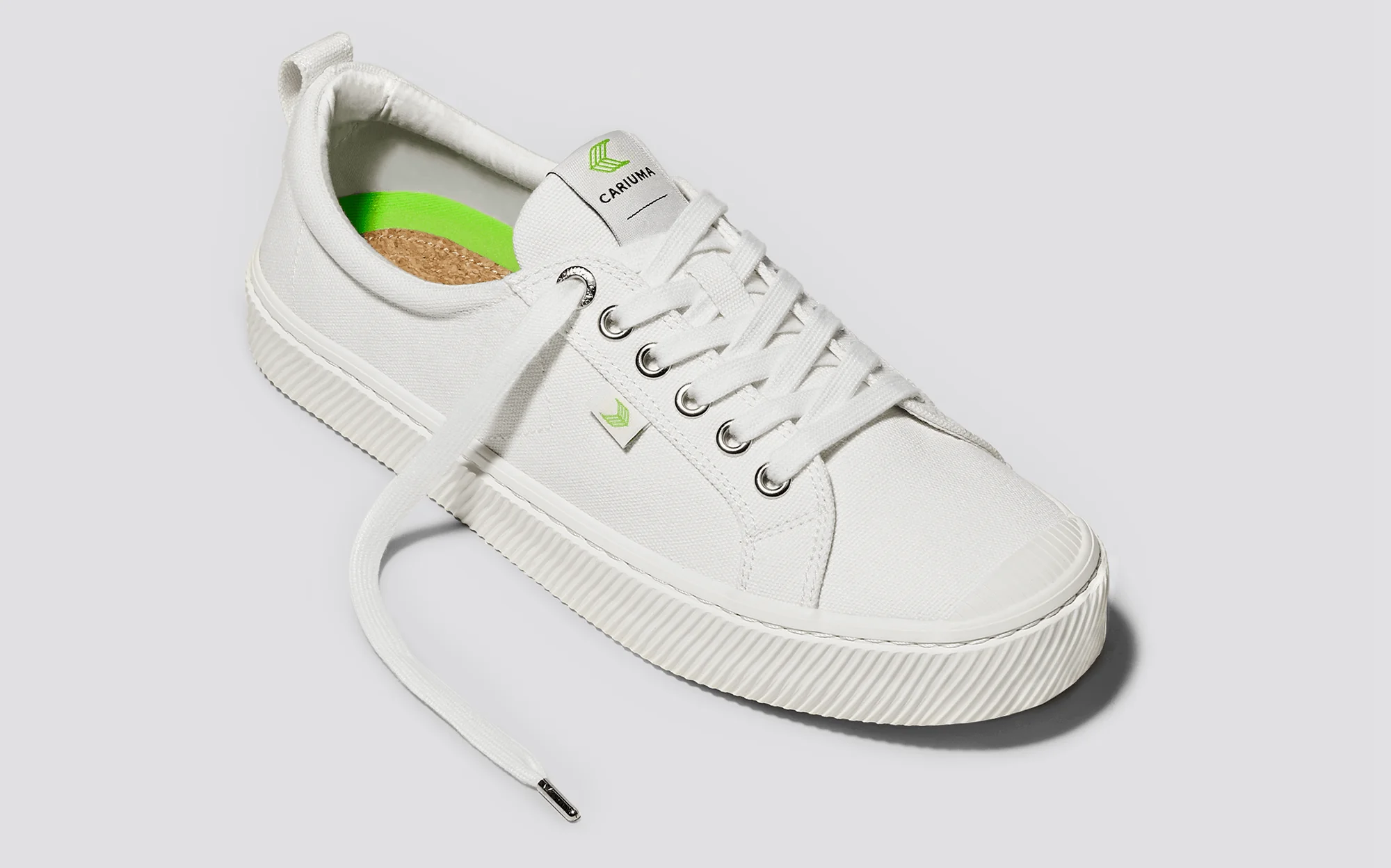 OCA Low Off-White Canvas Sneaker - Image 12