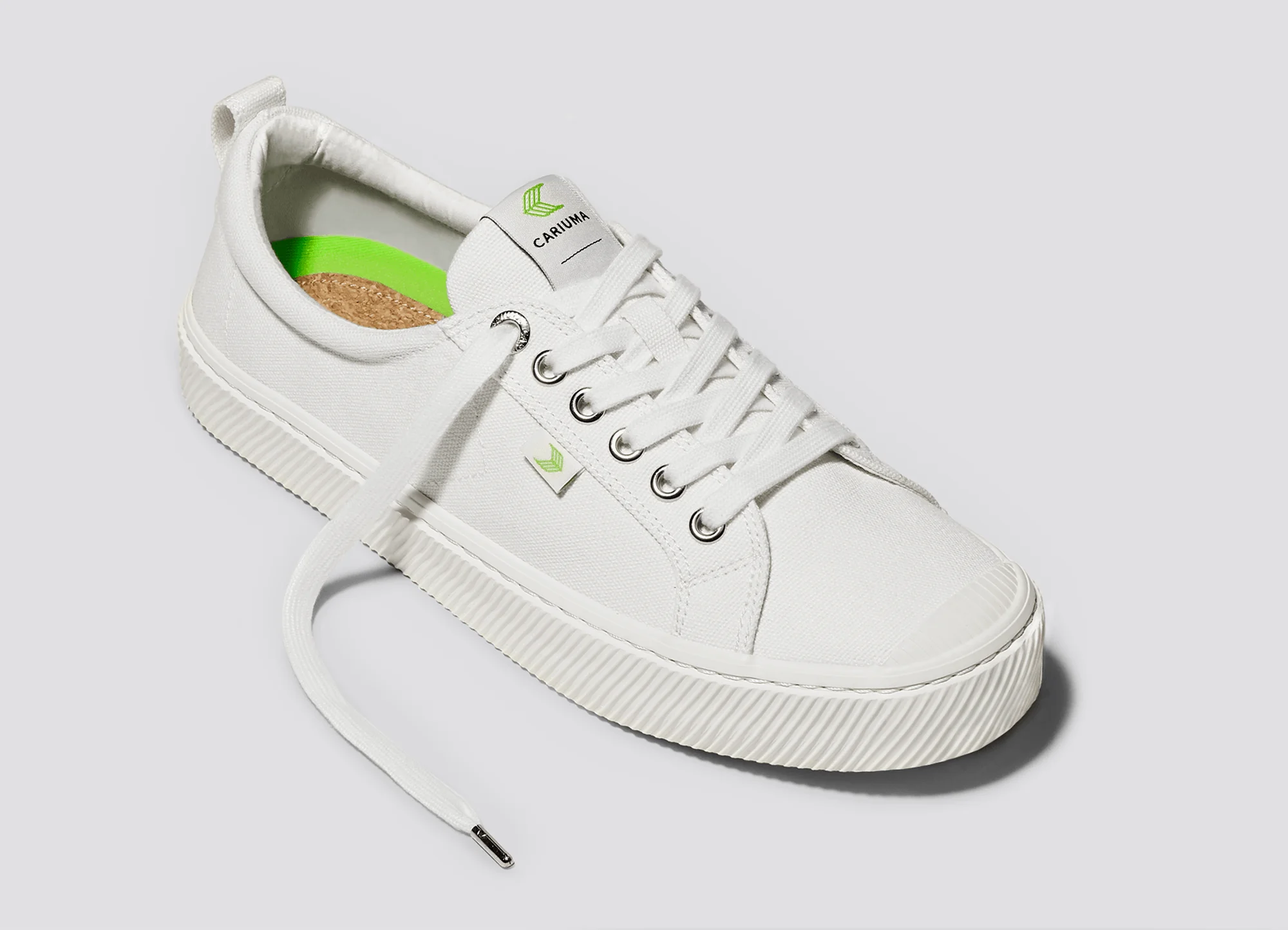 OCA Low Off-White Canvas Sneaker - Image 5