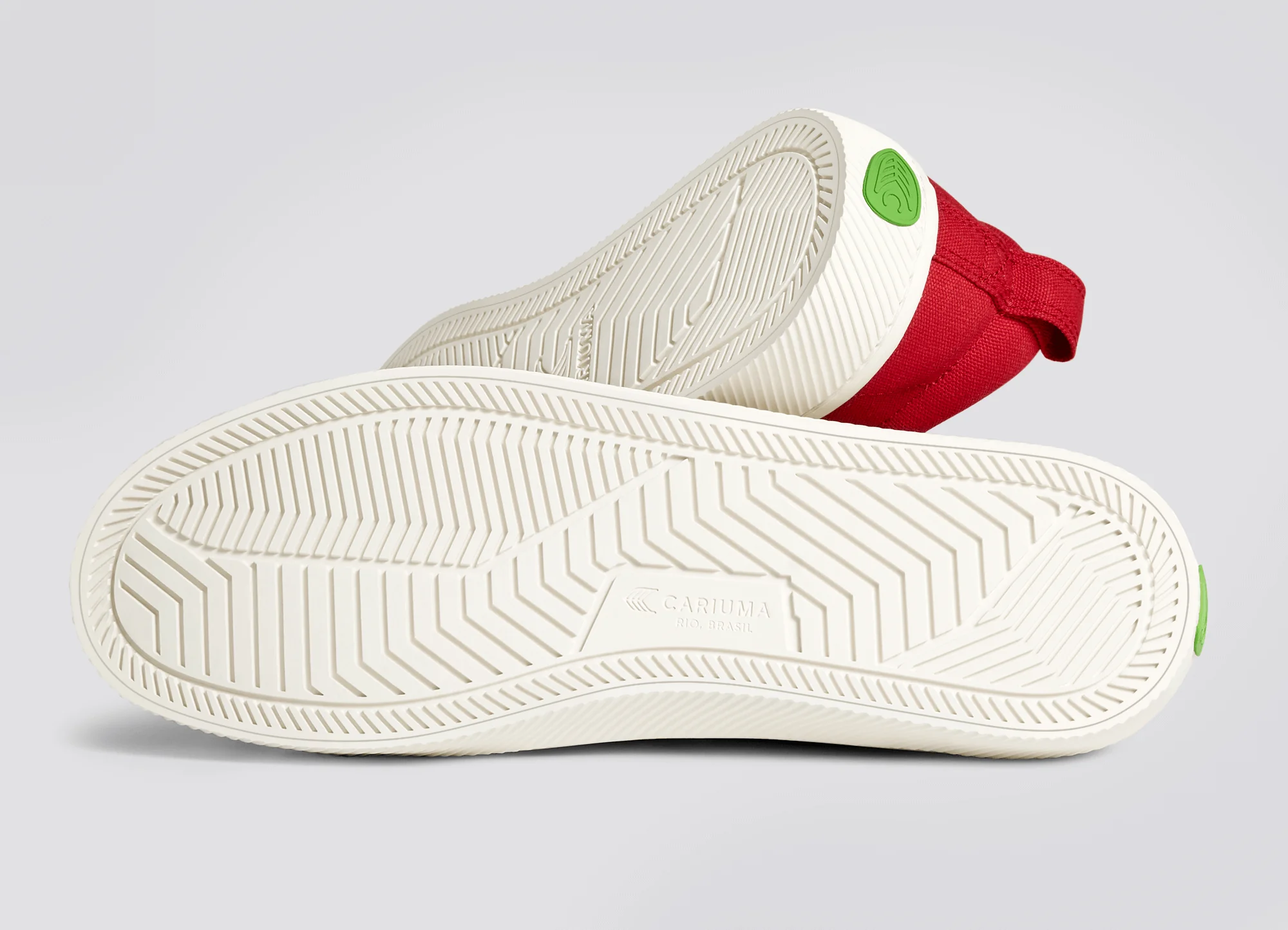 OCA Low Red Canvas Sneaker - Image 5