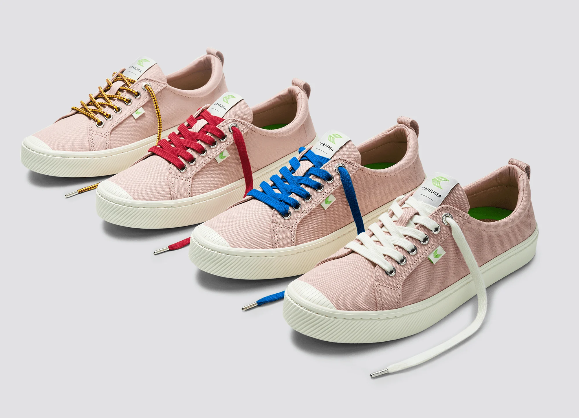 OCA Low Rose Canvas Sneaker - Image 4