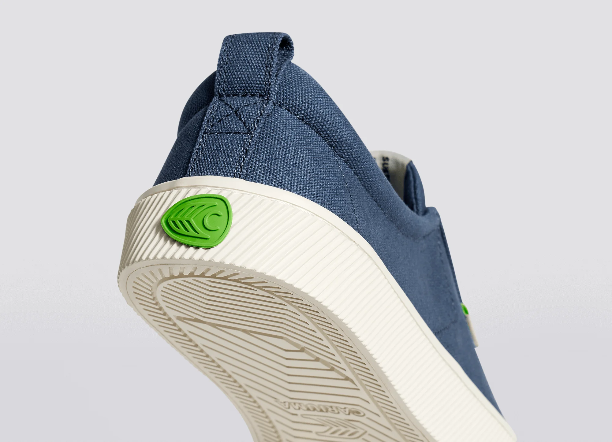 OCA Low Shadow Blue Canvas Sneaker - Image 7