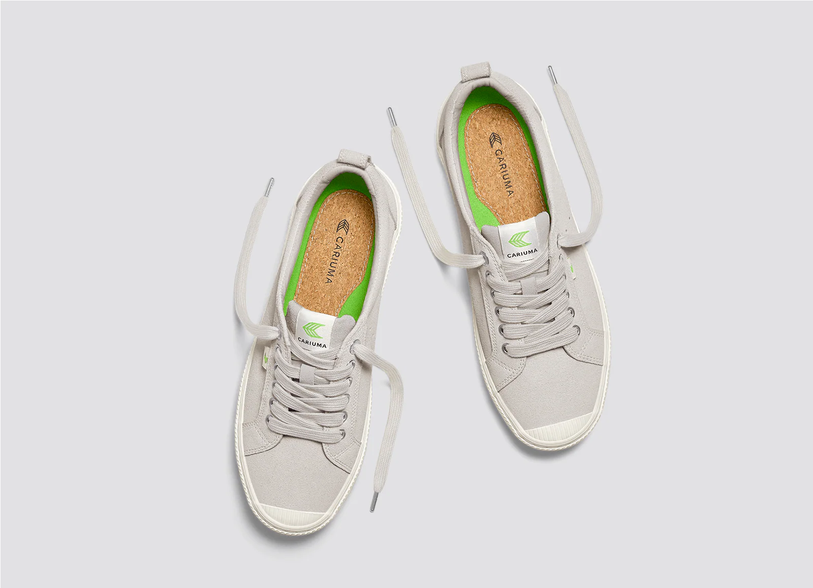 OCA Low Vintage White Suede Sneaker - Image 5