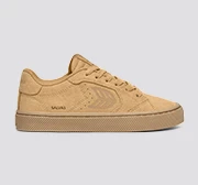 SALVAS All Latte Suede Sneaker - Image 9
