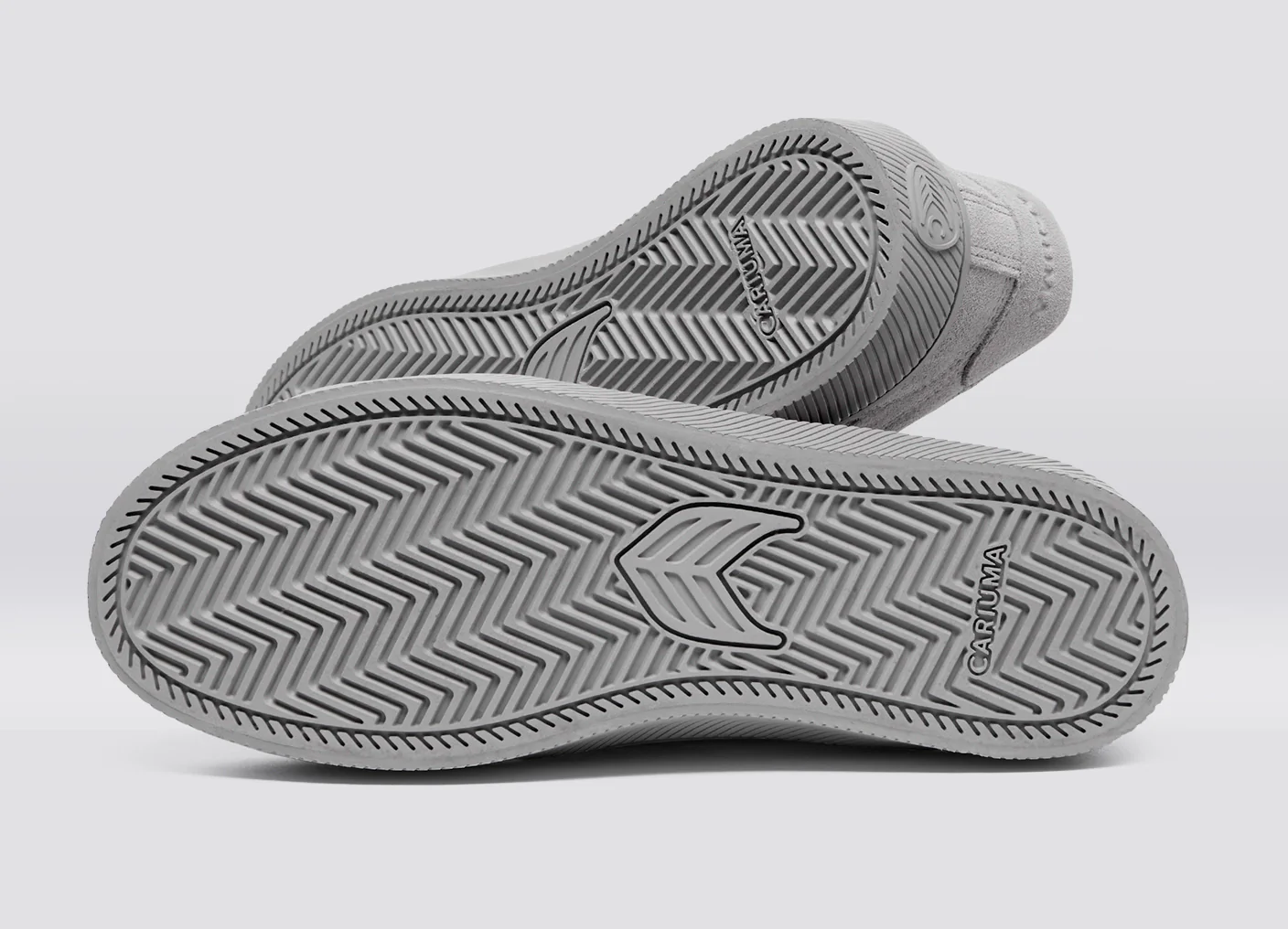 SALVAS All Light Grey Suede Sneaker - Image 5
