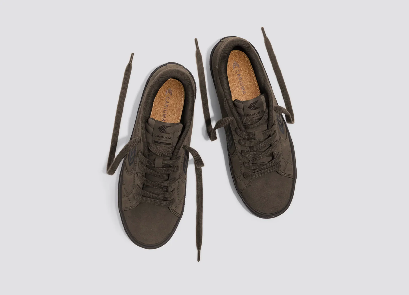SALVAS All Teak Suede Sneaker - Image 7