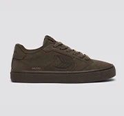 SALVAS All Teak Suede Sneaker - Image 9