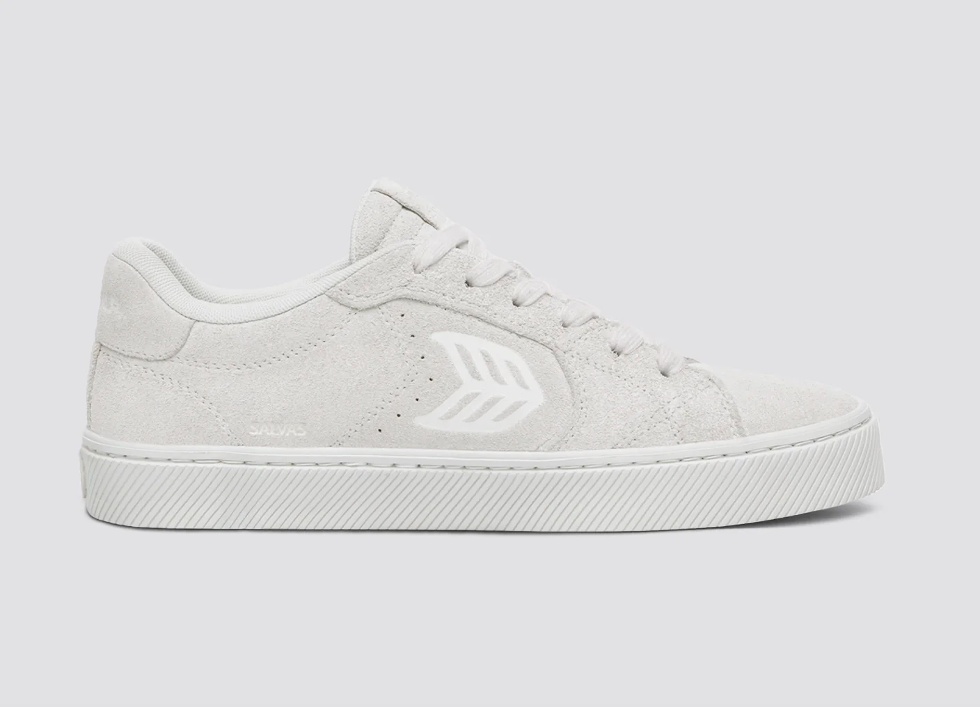 SALVAS Suede All Smoke White - Image 3
