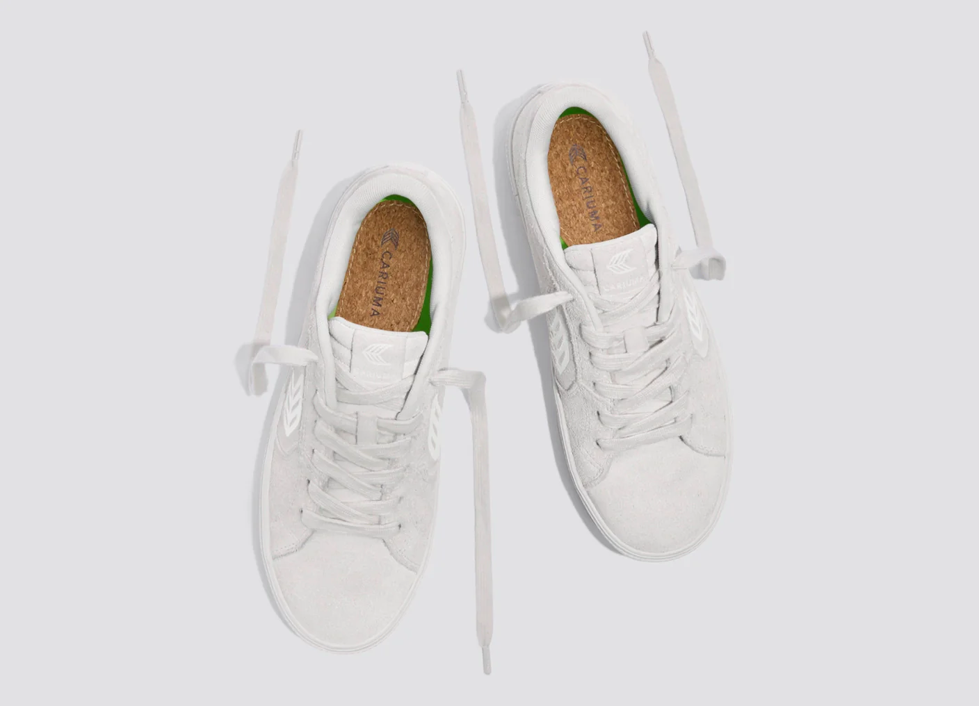 SALVAS Suede All Smoke White - Image 7