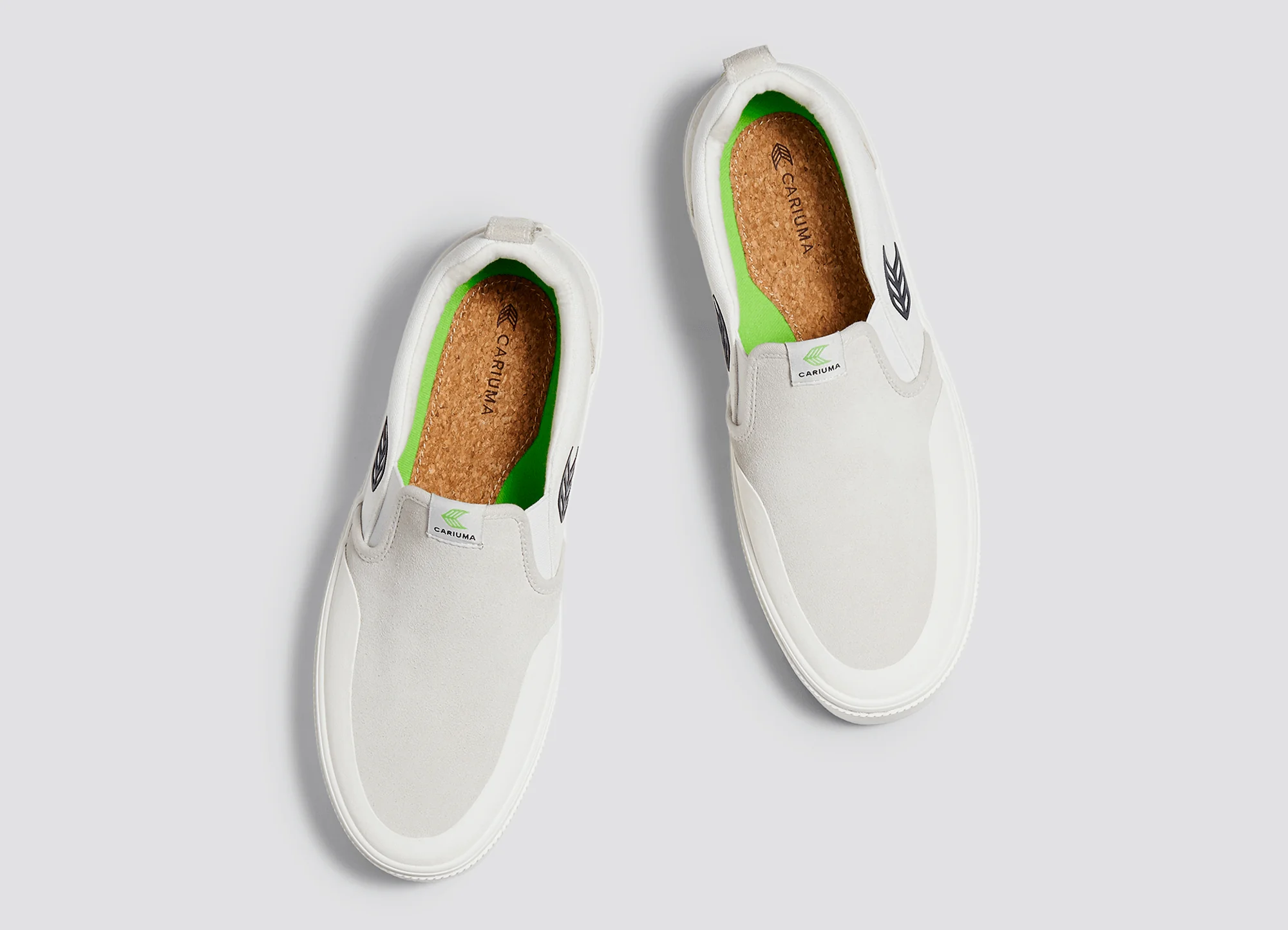 SLIP-ON PRO Off-White Canvas Vintage White Suede Black Logo Sneaker - Image 7