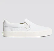 SLIP-ON - Baskets en cuir blanc de qualité supérieure - Image 9