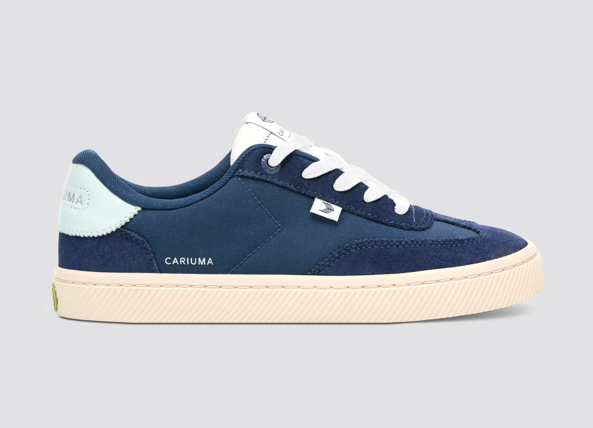 TOCA Gum Green Nylon and Suede Sneaker - Image 3
