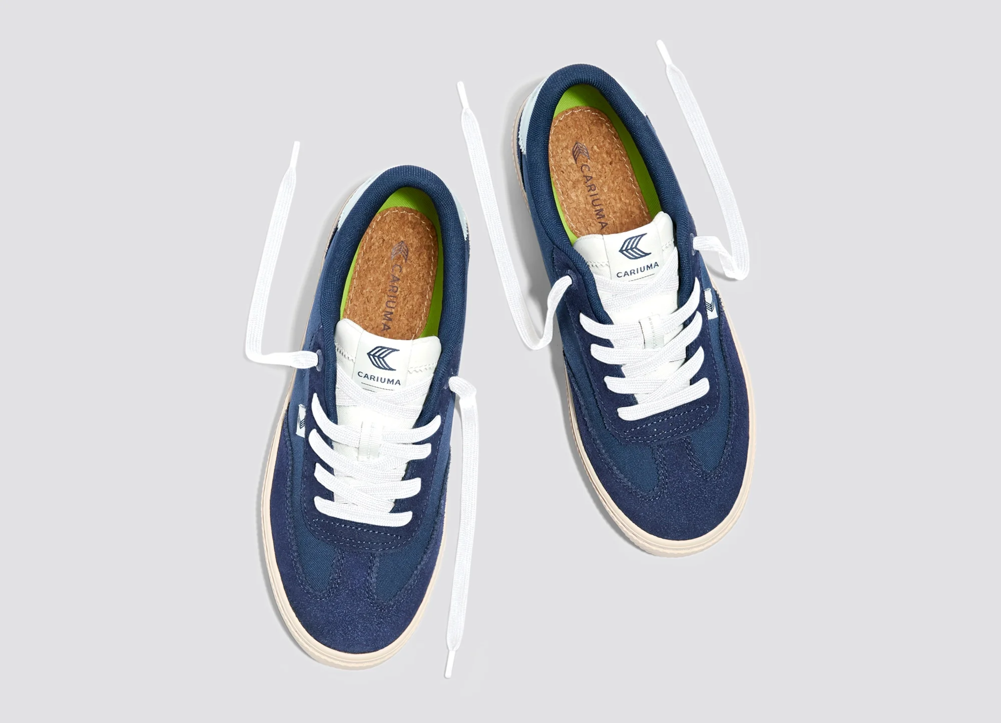 TOCA Gum Green Nylon and Suede Sneaker - Image 7