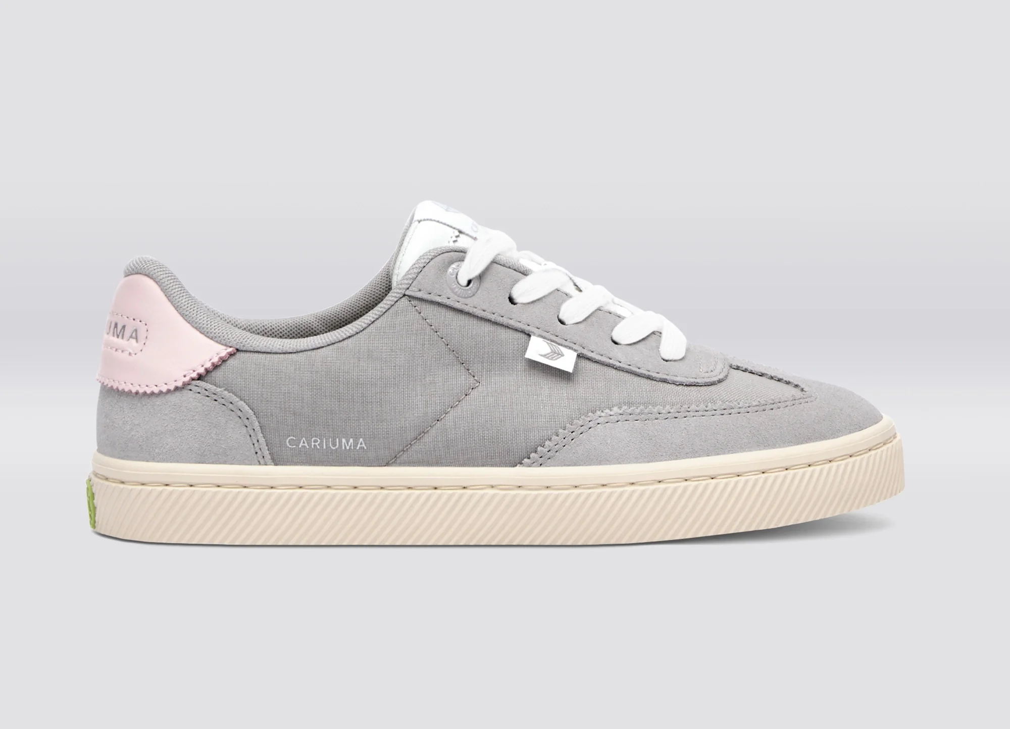 TOCA Gum Green Nylon and Suede Sneaker - Image 3